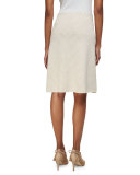 Textured Flirt Skirt, Rainy Day
