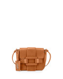 Pilgrim De Jour Leather Crossbody Bag, Cognac