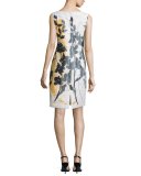 Faith Trellis Shadow Sheath Dress