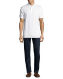 Collection Perfect Pique Polo Shirt, White