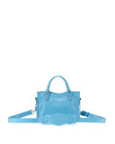 Classic Nickel City Mini AJ Bag, Bright Blue