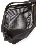 orchard street natalya small hobo bag, black