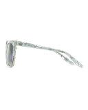 Winette Gradient Cat-Eye Sunglasses, White