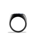 Pietersite Cushion Signet Ring