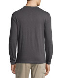 Gaskell Long-Sleeve Henley Shirt, Night