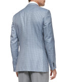 Trofeo 600 Check Jacket, Blue/Gray/White 