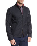 Reversible Full-Zip Jacket, Navy