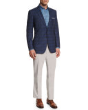 Pinwale Corduroy Trousers, Gray