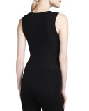 Zigzag Tank, Black