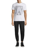 Triangle Logo Graphic Short-Sleeve T-Shirt