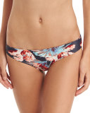 Milos Floral Cristina Swim Bottom, Black