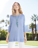 Organic Linen Fine-Gauge Tunic 
