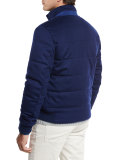 Travel Cashmere Stretch Storm System® Jacket, Blue Lagoon