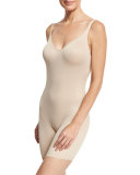 Firm Control Low-Back Mid-Thigh Bodysuit Shaper