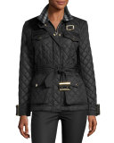 Haddingfield Quilted Jacket, Black