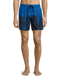 Waves Swim Trunks, Blue