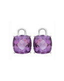 Eternal 18k White Gold Amethyst Earring Drops