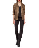 Icone St. Gallen Basketweave Jacket, Bronze