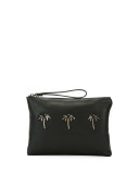 Granada Palms Wristlet Pouch Bag