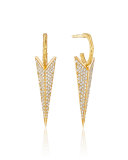 Wonderland Pavé Diamond Stinger Drop Earrings