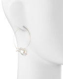 14k Gold Freshwater Pearl Earrings