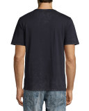Cherub Thumbprint Graphic T-Shirt, Black
