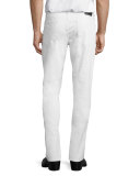 Bowery Slim-Fit Jeans, Bone White