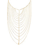 14K Gold Vanity Chain Necklace