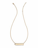 #She'sBrilliant Independence Diamond Bar Necklace