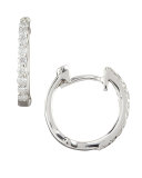 Baby Hoop Diamond Earrings