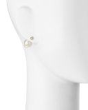 Sea of Beauty Pearl & Diamond Jacket Earrings