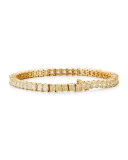 18K Gold Fancy Yellow Diamond Tennis Bracelet