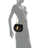 Drew Mini Shoulder Bag, Black