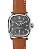 41mm Guardian Men's Watch, Tan Beaumont/Gray