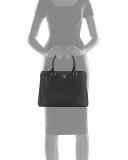 Saffiano Gardener's Tote Bag, Black (Nero)