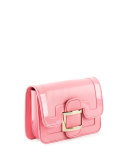 Viv' Micro Bordino Shoulder Bag, Pink