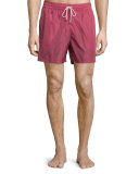 Gancini-Print Swim Trunks