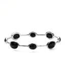 Eight-Station Bangle, Onyx