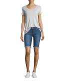 Easy Bermuda Denim Shorts, Kelsie