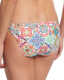 Greek Tiles Charmer Printed Swim Bottom