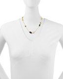 Murano Mix-Stone & Link Station Necklace, 18"