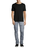 Greyson Cargo Biker Jeans, Gray