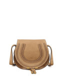 Marcie Small Saddle Bag, Nut