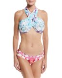 Bocas Convertible Halter/Bandeau Swim Top, Cartagena Floral