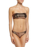 Change Agent High-Neck Tankini & Bandeau Swim Top
