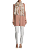 Silk Jersey Long Slim Camisole