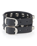 Giant 12 Triple-Row Leather Bracelet