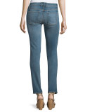 Valetta Straight-Leg Ankle Jeans, Palo Santos