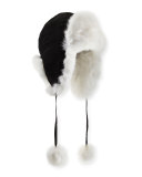 Rabbit Fur Trapper Hat
