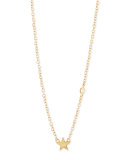 Star Bezel Diamond Necklace